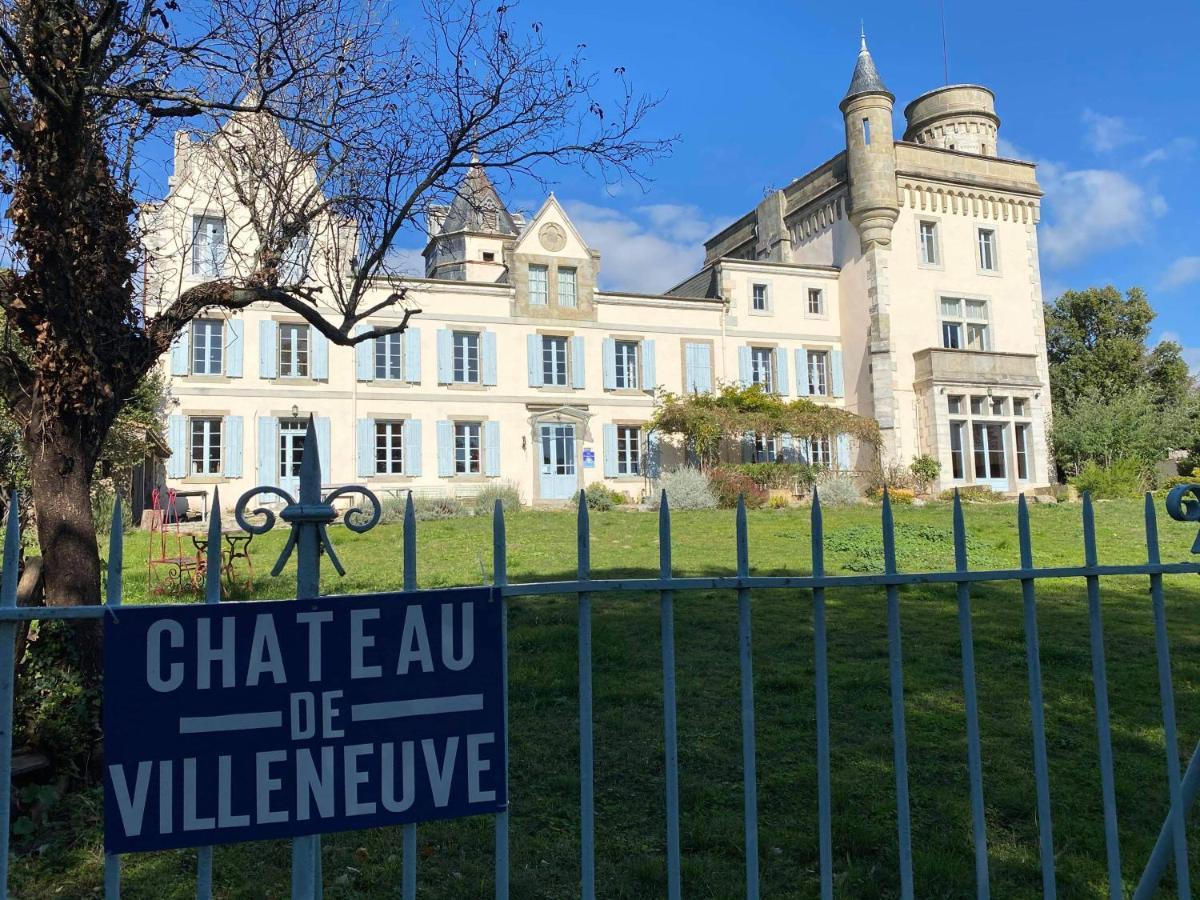 Chateau De Villeneuve - Montolieu Екстериор снимка